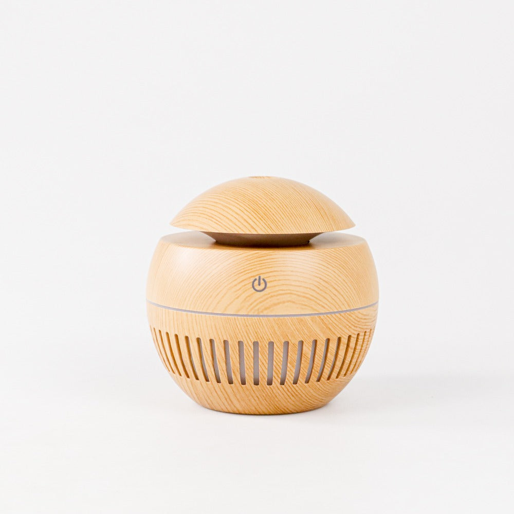 Humificador Madera Esfera Ultrasonic Aroma HUA01