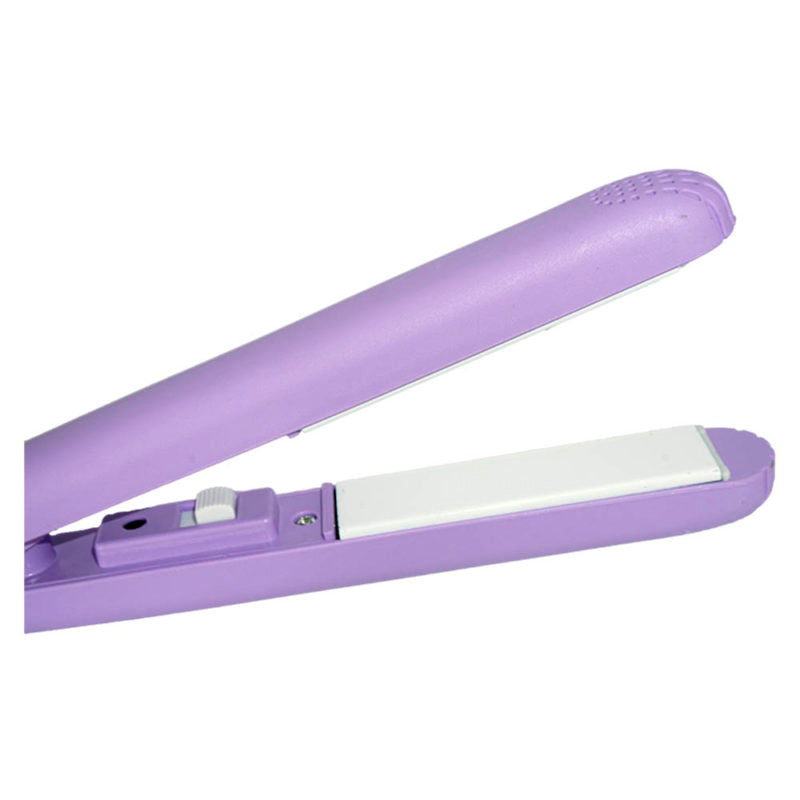 Mini Plancha Para Cabello Viajera Purple - INCLUYE ESTUCHE