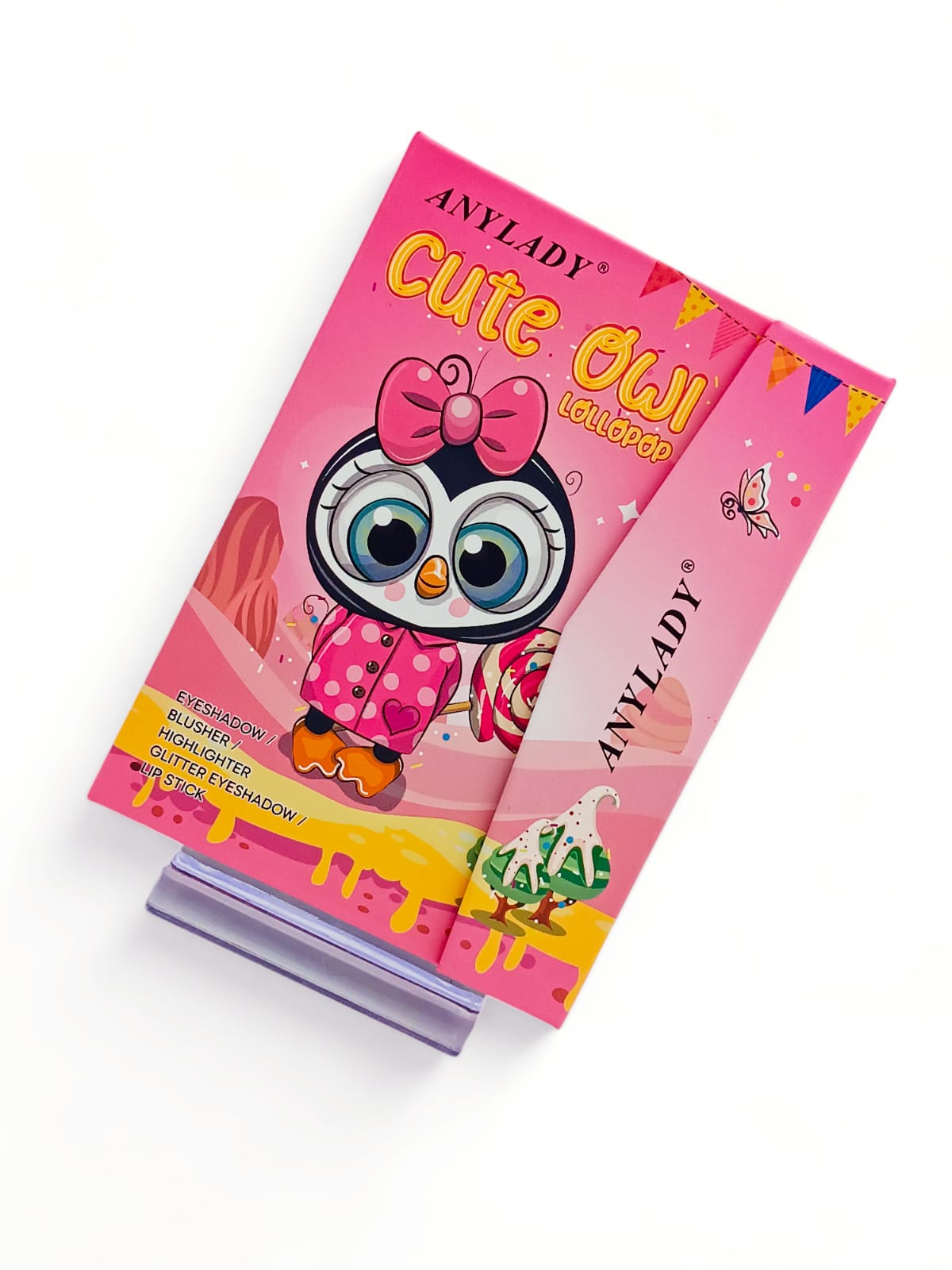 Paleta Cute Owl Lollopop Anylady CO02