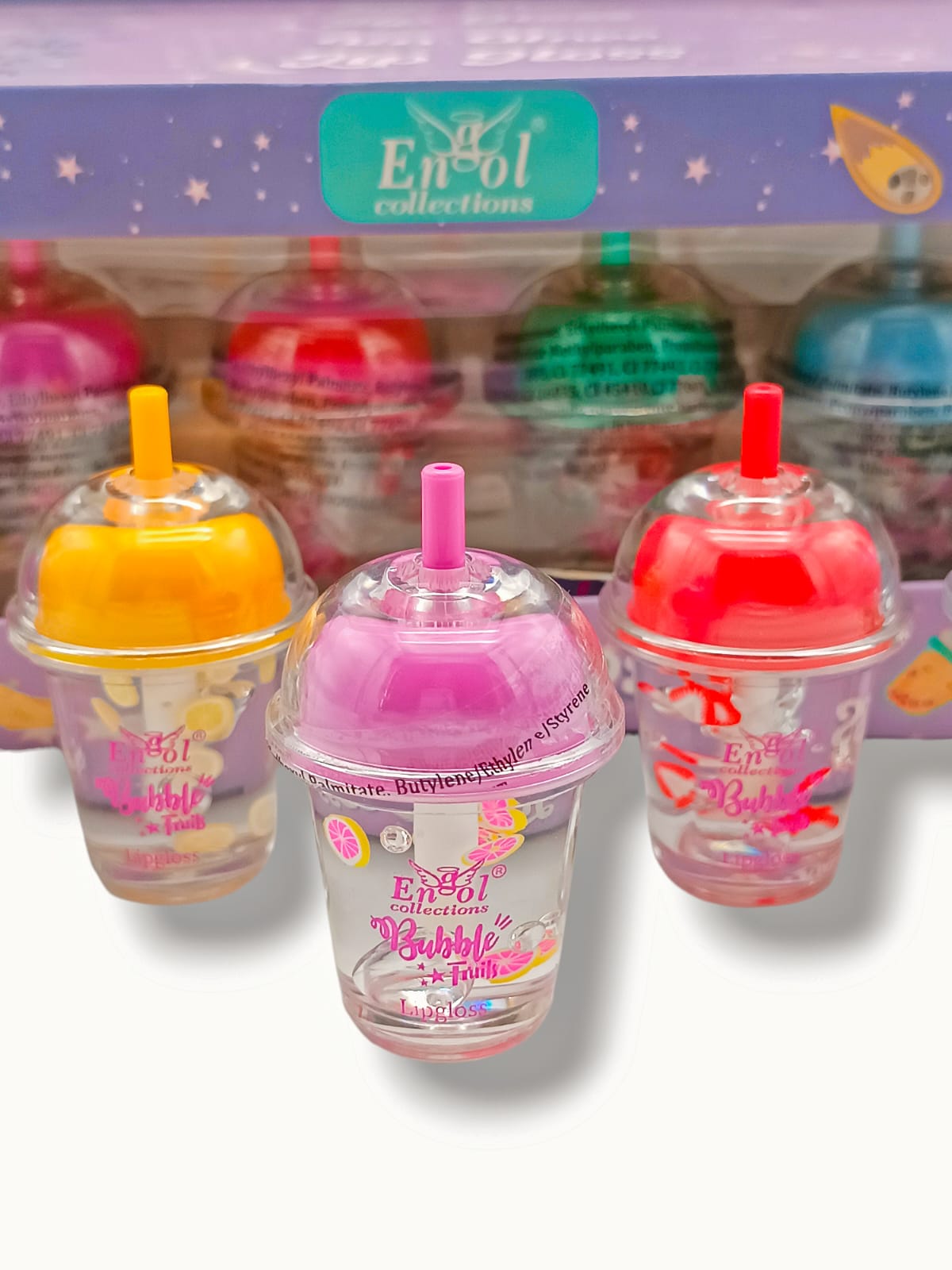 Lip Gloss Bubble Fruits Engol BFO6