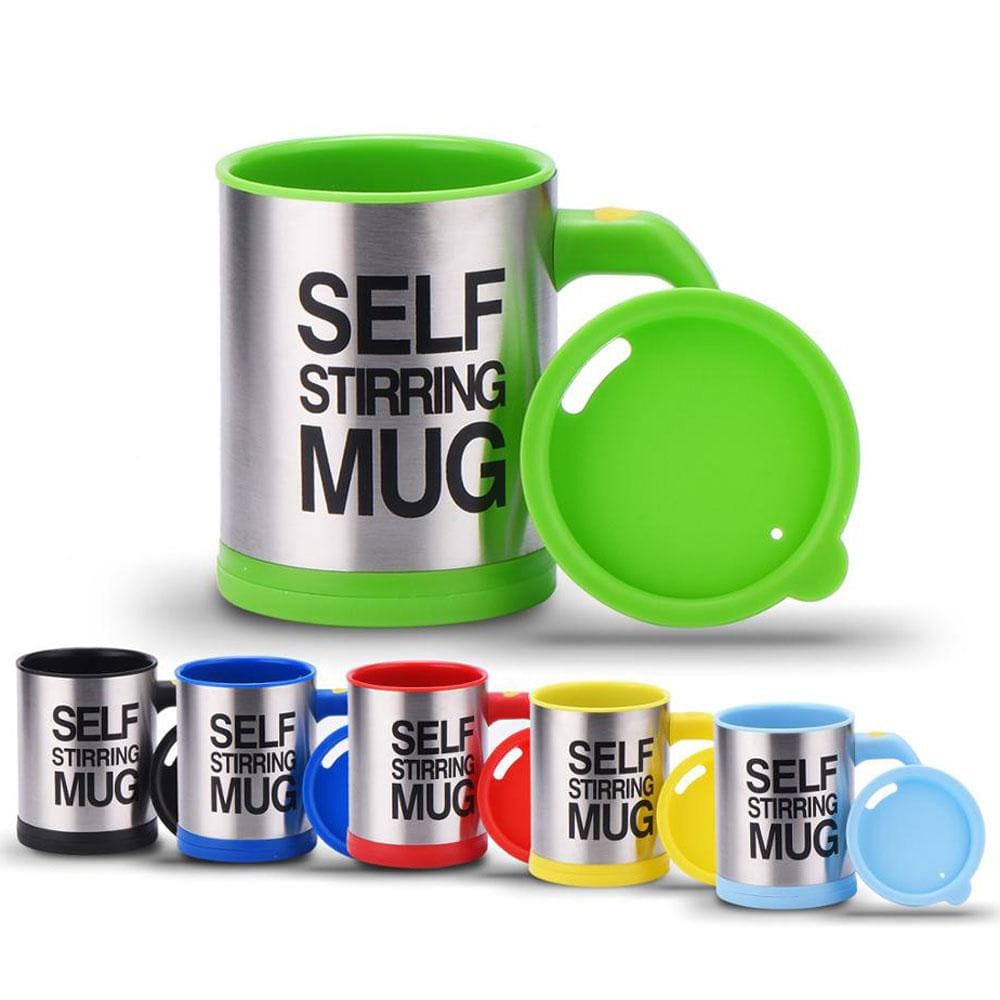 Vaso Mezclador Self Stirring Mug Blue