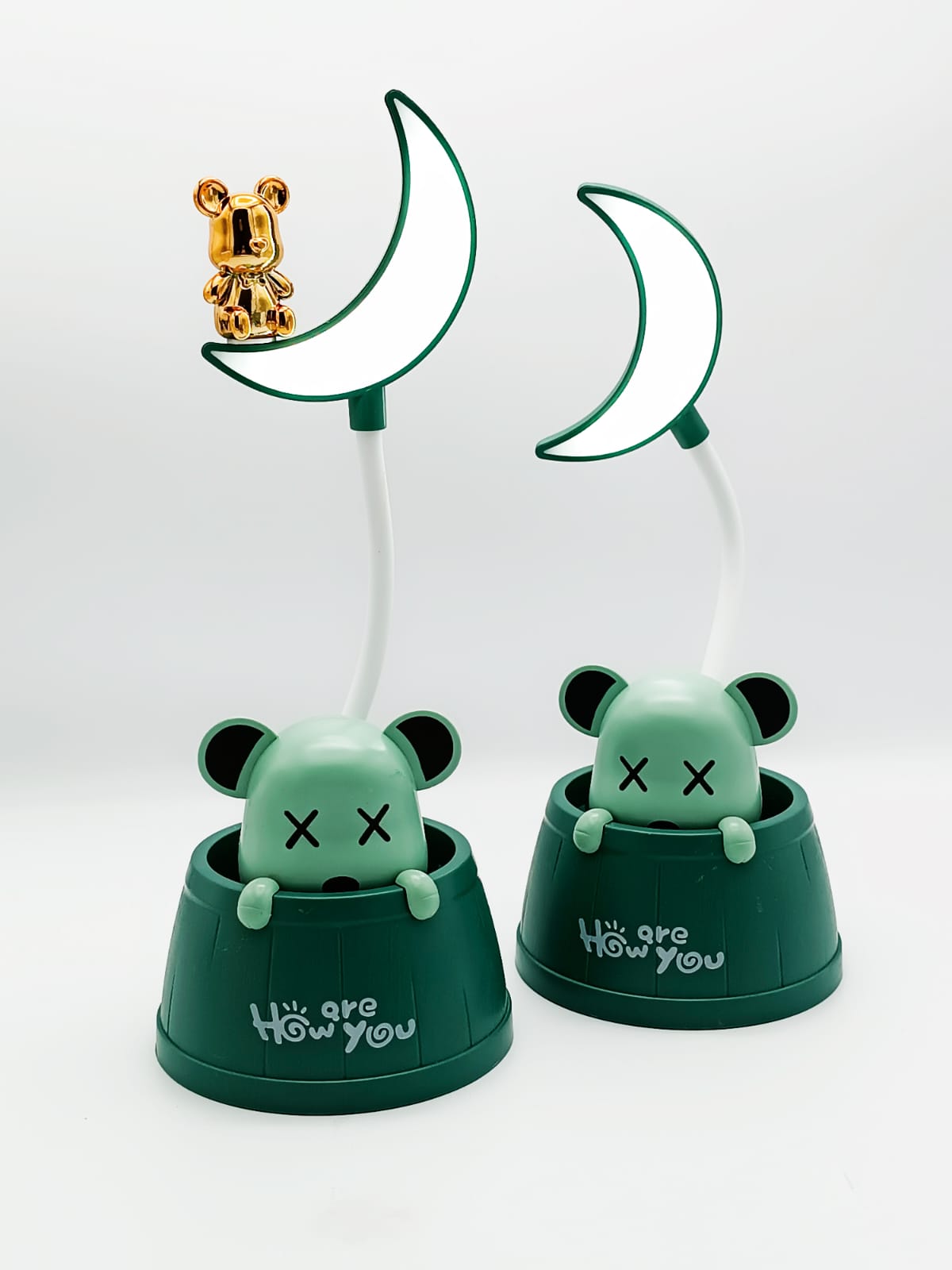 Lámpara Osito Verde Cartoon Table Lamp