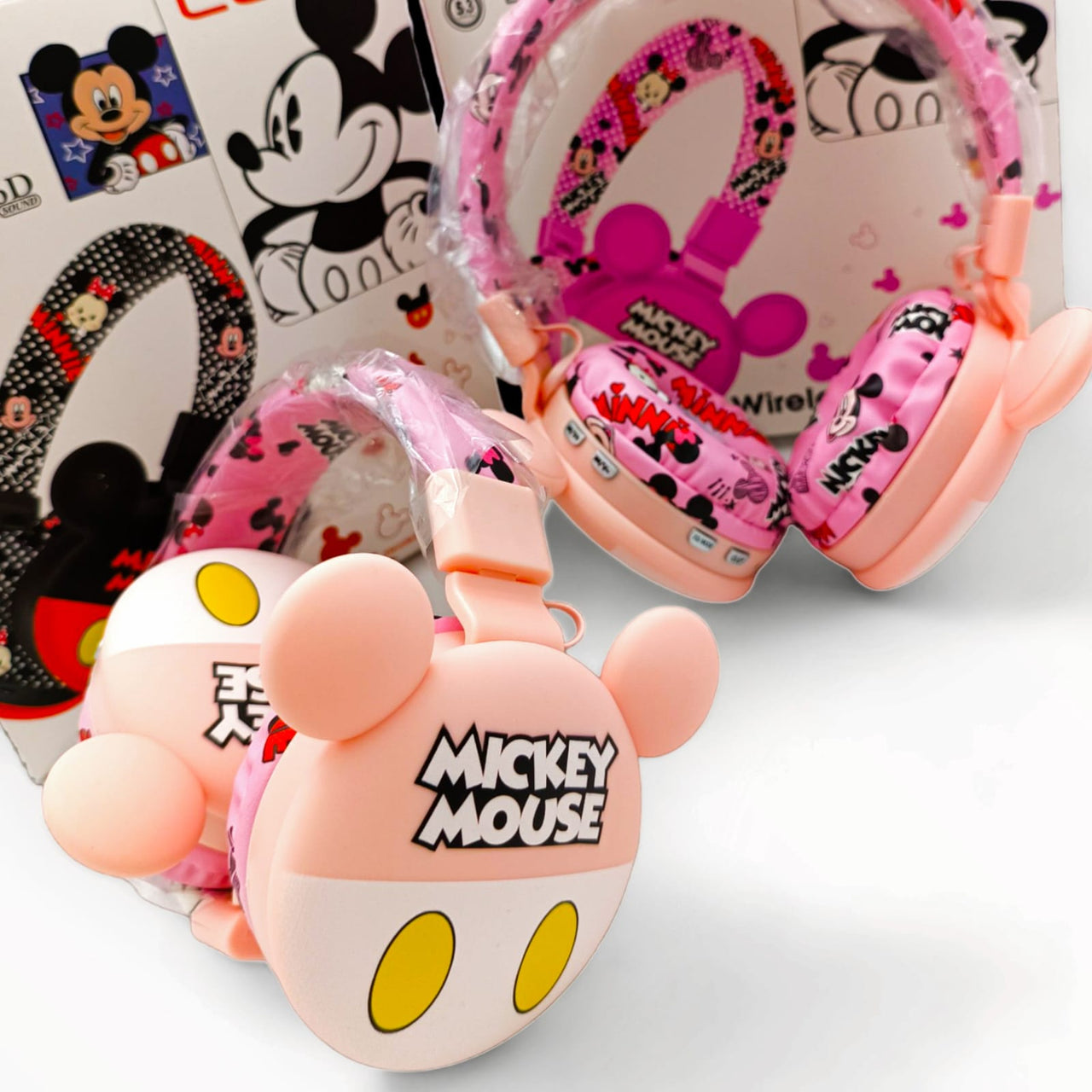 Audífonos Mickey Mouse Pink