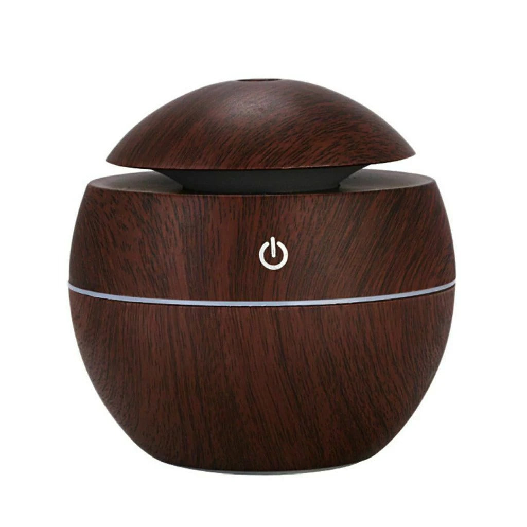 Humificador Madera Esfera Ultrasonic Aroma HUA02